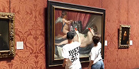 Эко-активисты совершили акт вандализма в отношении картины Веласкеса «Венера Рокби»