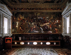 В Венеции проходит реставрация грандиозного «Распятия» кисти Тинторетто из Скуолы ди Сан-Рокко