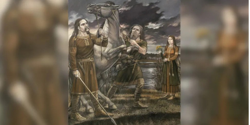 1000 лет назад балтийские язычники привозили лошадей от своих христианских соседей из Скандинавии, чтобы принести их в жертву