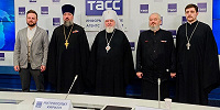 В ТАСС состоялась пресс-конференция «Священники на войне. Опыт духовного служения на СВО»