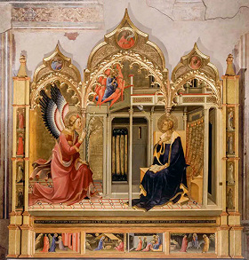 На выставке Беато Анджелико во Флоренции представлен раздел, посвященный капелле Строцци в церкви Санта-Тринита