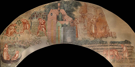 В Сиене после реставрации будет представлен цикл фресок XIV века, посвященный подвижникам Фиваиды