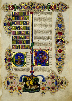 Библия Борсо д'Эсте будет выставлена в Риме в Палаццо делла Минерва