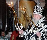 В Храме Христа Спасителя Святейший Патриарх совершил Божественную литургию Преждеосвященных Даров — первую в этом году В Храме Христа Спасителя Святейший Патриарх совершил Божественную литургию Преждеосвященных Даров — первую в этом году