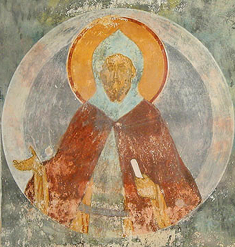 Прп. Ефрем Сирин. Фреска Дионисия