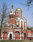 В канун праздника Благовещения Святейший Патриарх совершил Всенощное бдение в Благовещенском храме в Петровском парке