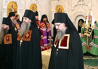 Святейший Патриарх совершил чин наречения архимандрита Романа (Гаврилова) во епископа Серпуховского, викария Московской епархии Святейший Патриарх совершил чин наречения архимандрита Романа (Гаврилова) во епископа Серпуховского, викария Московской епархии