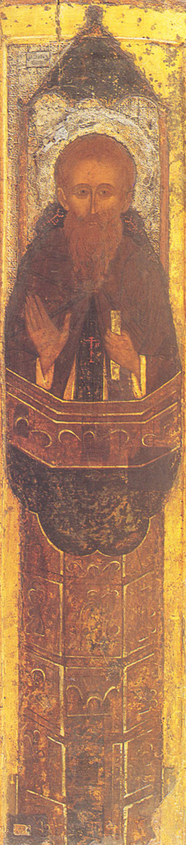 Прп. Даниил Столпник. Великий Устюг XVI в.