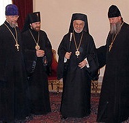 Патриарх Антиохийский Игнатий IV встретился с председателем ОВЦС МП архиепископом Волоколамским Иларионом Патриарх Антиохийский Игнатий IV встретился с председателем ОВЦС МП архиепископом Волоколамским Иларионом