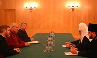 Состоялись встречи Святейшего Патриарха с участниками Всемирного саммита религиозных лидеров Состоялись встречи Святейшего Патриарха с участниками Всемирного саммита религиозных лидеров