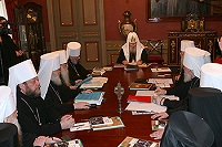 Предстоятель возглавил очередное заседание Священного Синода (комментарий в свете веры)