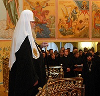 Слово Святейшего Патриарха Алексия после молебна в храме св. Архистратига Михаила при Военной Академии Генерального Штаба Слово Святейшего Патриарха Алексия после молебна в храме св. Архистратига Михаила при Военной Академии Генерального Штаба