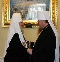 Святейший Патриарх Московский и всея Руси Алексий II встретился с Предстоятелем Польской Православной Церкви Блаженнейшим Митрополитом Варшавским и всея Польши Саввой Святейший Патриарх Московский и всея Руси Алексий II встретился с Предстоятелем Польской Православной Церкви Блаженнейшим Митрополитом Варшавским и всея Польши Саввой