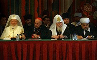 Слово Святейшего Патриарха Московского и всея Руси Алексия II на закрытии Всемирного саммита религиозных лидеров Слово Святейшего Патриарха Московского и всея Руси Алексия II на закрытии Всемирного саммита религиозных лидеров