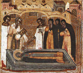 Погребение святителя Филиппа