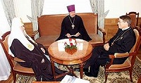 Предстоятель Русской Православной Церкви встретился с главой Лютеранской Церкви Норвегии Предстоятель Русской Православной Церкви встретился с главой Лютеранской Церкви Норвегии