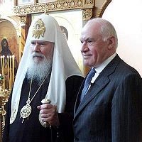 Слово Святейшего Патриарха Алексия в больничном храме при Научном центре сердечно-сосудистой хирургии им. А.Н.Бакулева РАМН