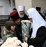Предстоятель Русской Церкви посетил Синодальную библиотеку имени Святейшего Патриарха Алексия II