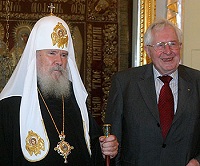 Состоялась встреча СвятейшегоПатриарха Алексия с председателем Фонда Конрада Аденауэра Бернхардом Фогелем Состоялась встреча СвятейшегоПатриарха Алексия с председателем Фонда Конрада Аденауэра Бернхардом Фогелем