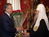 Cостоялась встреча Cвятейшего Патриарха Московского и всея Руси Алексия II с госсекретарем Союза России и Белоруссии П.П.Бородиным Cостоялась встреча Cвятейшего Патриарха Московского и всея Руси Алексия II с госсекретарем Союза России и Белоруссии П.П.Бородиным