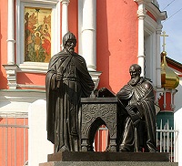 Освящен памятник братьям-просветителям Иоанникию и Софронию Лихудам (комментарий в свете веры)