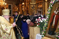 Накануне праздника св. Николая Чудотворца Святейший Патриарх совершил Всенощное бдение в Богоявленском кафедральном соборе Москвы Накануне праздника св. Николая Чудотворца Святейший Патриарх совершил Всенощное бдение в Богоявленском кафедральном соборе Москвы