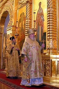 В день праздника свт. Николая Святейший Патриарх Алексий совершил Божественную литургию в Николо-Угрешском монастыре В день праздника свт. Николая Святейший Патриарх Алексий совершил Божественную литургию в Николо-Угрешском монастыре