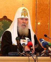 Святейший Патриарх Алексий принял участие в брифинге для журналистов Святейший Патриарх Алексий принял участие в брифинге для журналистов