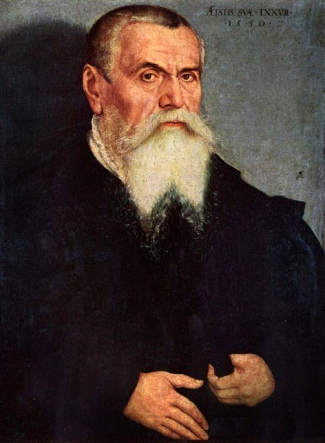 Лукас Кранах Старший, автопортрет