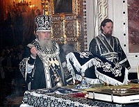 Святейший Патриарх совершил Литургию Преждеосвященных Даров в Храме Христа Спасителя по случаю дня памяти прп. Марии Египетской Святейший Патриарх совершил Литургию Преждеосвященных Даров в Храме Христа Спасителя по случаю дня памяти прп. Марии Египетской