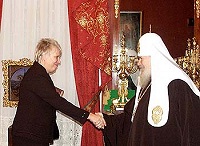 Состоялась встреча Предстоятеля Русской Церкви с Чрезвычайным и полномочным послом Эстонии М.Кальюранд Состоялась встреча Предстоятеля Русской Церкви с Чрезвычайным и полномочным послом Эстонии М.Кальюранд