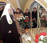 Слово Святейшего Патриарха Алексия перед панихидой по митрополиту Николаю (Ярушевичу)