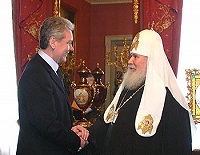 Состоялась встреча Святейшего Патриарха с руководителем Администрации Президента РФ С.Собяниным Состоялась встреча Святейшего Патриарха с руководителем Администрации Президента РФ С.Собяниным