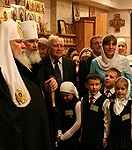 Предстоятель Русской Православной Церкви посетил Дом милосердия в Минске