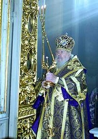 В день памяти св. Алексия, человека Божия, Святейший Патриарх Алексий совершил Божественную литургию Преждеосвященных Даров и молебен в храме Тихвинской иконы Божией Матери в Алексеевском В день памяти св. Алексия, человека Божия, Святейший Патриарх Алексий совершил Божественную литургию Преждеосвященных Даров и молебен в храме Тихвинской иконы Божией Матери в Алексеевском