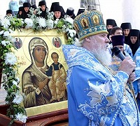 Слово Святейшего Патриарха на площади перед Смоленским собором Новодевичьего монастыря Слово Святейшего Патриарха на площади перед Смоленским собором Новодевичьего монастыря