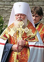 В Пскове отпраздновали 70-летие со дня рождения и 25-летие архиерейской хиротонии митрополита Евсевия