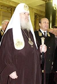 Его Святейшество посетил Министерство иностранных дел Российской Федерации