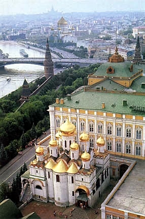 Благовещенский собор в Московском Кремле 
