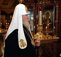 Святейший Патриарх Московский и всея Руси Алексий II посетил Высоцкий монастырь в Серпухове Святейший Патриарх Московский и всея Руси Алексий II посетил Высоцкий монастырь в Серпухове