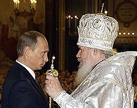 Святейший Патриарх совершил в Храме Христа Спасителя Пасхальные богослужения