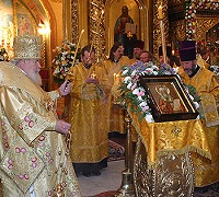 Накануне дня Обретения мощей св. Митрополита Алексия Святейший Патриарх совершил Всенощное бдение в Богоявленском кафедральном соборе Москвы Накануне дня Обретения мощей св. Митрополита Алексия Святейший Патриарх совершил Всенощное бдение в Богоявленском кафедральном соборе Москвы