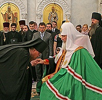 Предстоятель Русской Церкви совершил наречение архимандрита Тихона (Зайцева) во епископа Подольского, викария Московской епархии