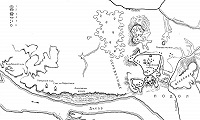 Киев и его окрестности в X-XIII вв. (карта)
