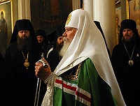 Святейший Патриарх возглавил торжества в Свято-Даниловом монастыре по случаю 60-летия Отдела внешних церковных связей Московского Патриархата Святейший Патриарх возглавил торжества в Свято-Даниловом монастыре по случаю 60-летия Отдела внешних церковных связей Московского Патриархата