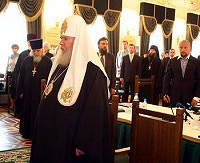 Святейший Патриарх возглавил заседание Попечительского совета Центральной клинической больницы св. Алексия, Митрополита Московского, Московской Патриархии Русской Православной Церкви Святейший Патриарх возглавил заседание Попечительского совета Центральной клинической больницы св. Алексия, Митрополита Московского, Московской Патриархии Русской Православной Церкви