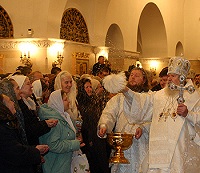 Слово Святейшего Патриарха после совершения чина Великого освящения воды Слово Святейшего Патриарха после совершения чина Великого освящения воды