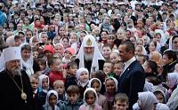 Святейший Патриарх Кирилл посетил Покровско-Татианинский храм г. Чебоксары