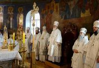 В праздник Преображения Господня Святейший Патриарх Кирилл совершил Литургию в Никольском кафедральном соборе г. Мурманска