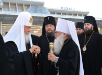 Святейший Патриарх Кирилл прибыл в Бишкек